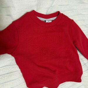 Champion Scarlet red Crewneck Sweatshirt